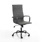Poltrona de Escritório com Encosto Alto ou Baixo - Rubidio Viadurini