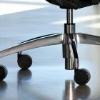 Cadeira ergonômica giratória de escritório com rodas e apoio de cabeça - Gimiglia Viadurini