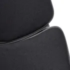 Cadeira de Escritório Giratória Ajustável em Aço e Poliéster - Luigio Viadurini