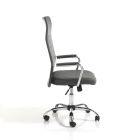 Cadeira de escritório em couro com rodas giratórias - Radon Viadurini