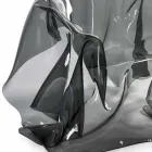 Poltrona de design contemporâneo em plexiglass fumé Paris, made in Italy Viadurini