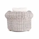 Poltrona Homemotion Rattan Luxury Design para interior / exterior - Francioso Viadurini