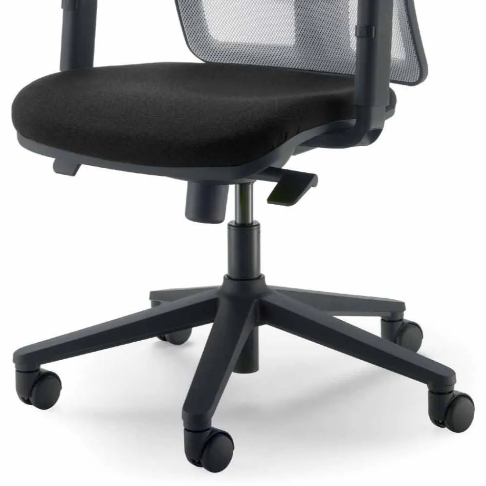 Poltrona executiva de encosto alto feita na Itália Amelie Viadurini