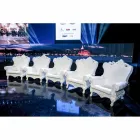 Poltrona elegante colorida Slide de polietileno Love Queen made in Italy Viadurini