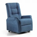 Lift Chair Relax Lift com 2 motores luxuosos em tecido - Victoire