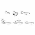 Poltrona flutuante Trona white design Luxury, made in Italy Viadurini