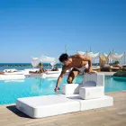 Poltrona flutuante Trona white design Luxury, made in Italy Viadurini