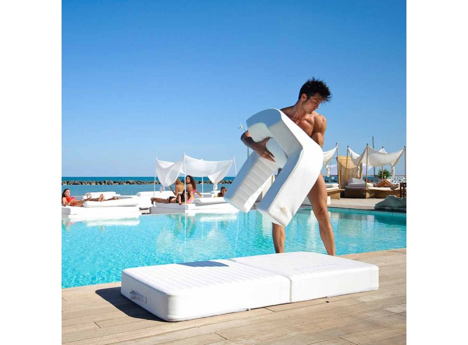 Poltrona flutuante Trona white design Luxury, made in Italy Viadurini