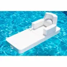 Poltrona flutuante Trona white design Luxury, made in Italy Viadurini