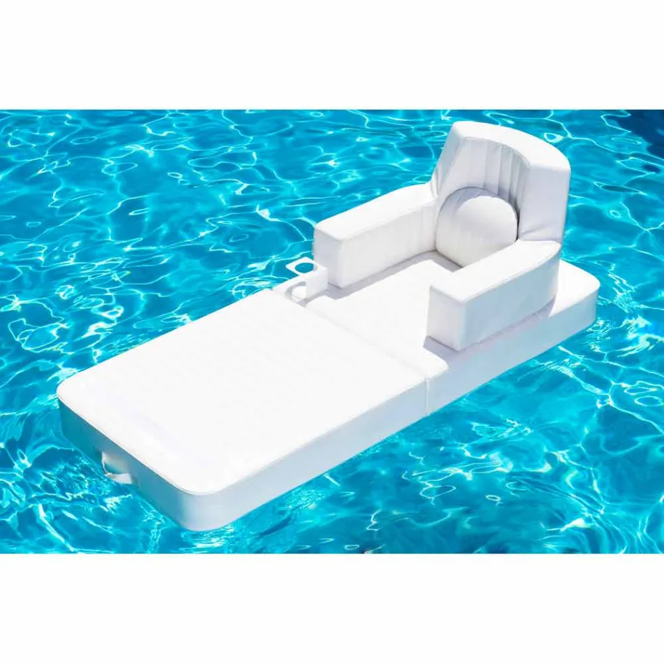 Poltrona flutuante Trona white design Luxury, made in Italy Viadurini