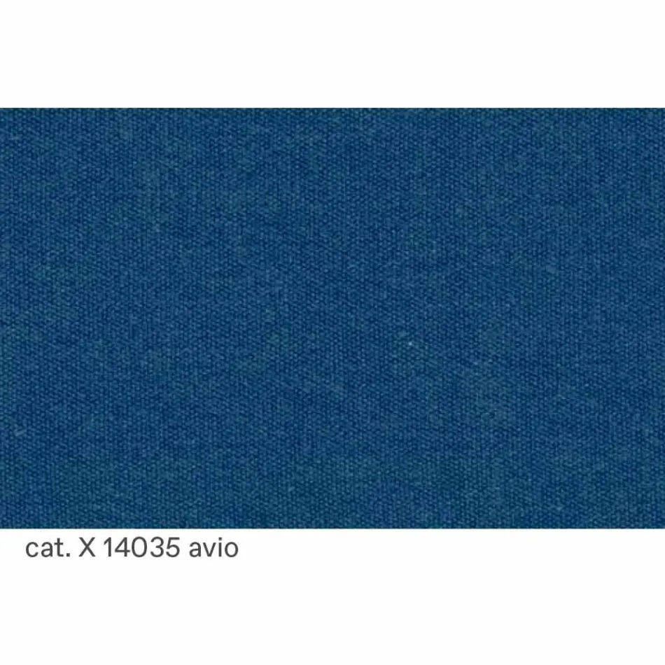 Poltrona em Black Stained Ash com Estofo de Algodão Made in Italy - Peleo Viadurini