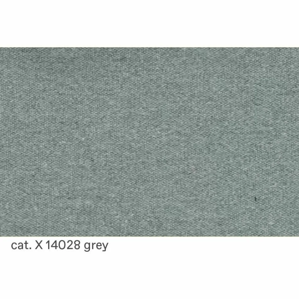 Poltrona em Black Stained Ash com Estofo de Algodão Made in Italy - Peleo Viadurini