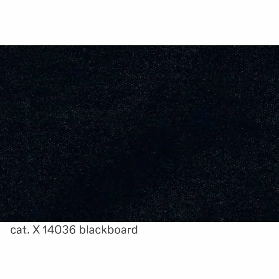 Poltrona em Black Stained Ash com Estofo de Algodão Made in Italy - Peleo Viadurini