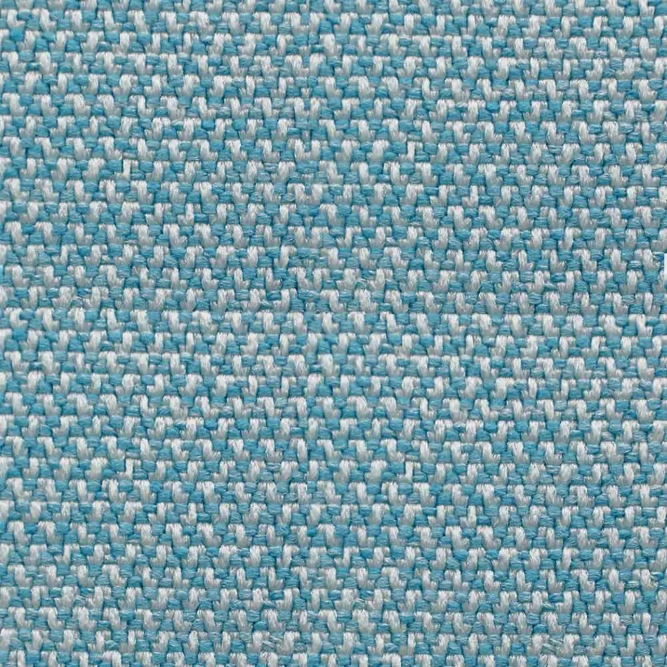 Poltrona de tecido com base giratória de metal luxuosa fabricada na Itália - Bergen Viadurini