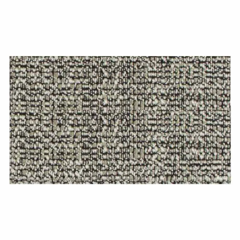 Poltrona de Tecido com Base Giratória em Metais Preciosos Made in Italy - Papaya Viadurini