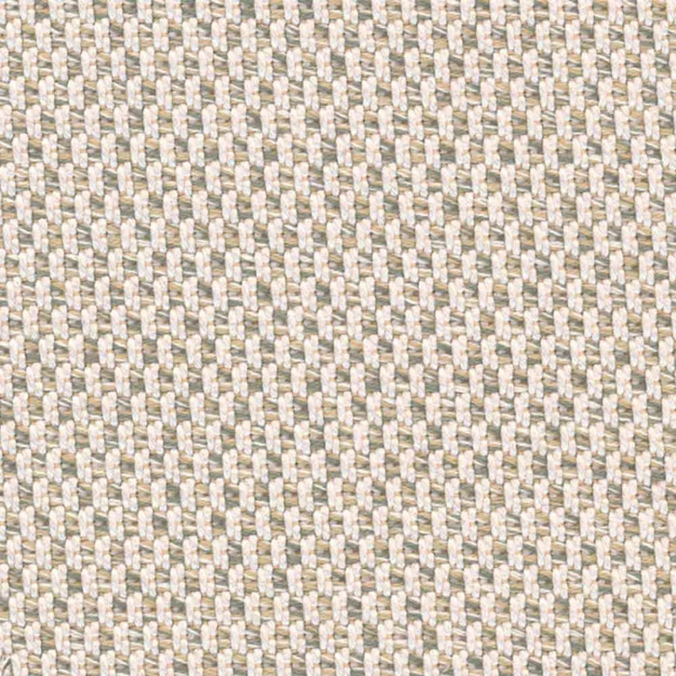 Poltrona estofada para sala de estar ao ar livre, em fibra sintética - Maat by Varaschin Viadurini