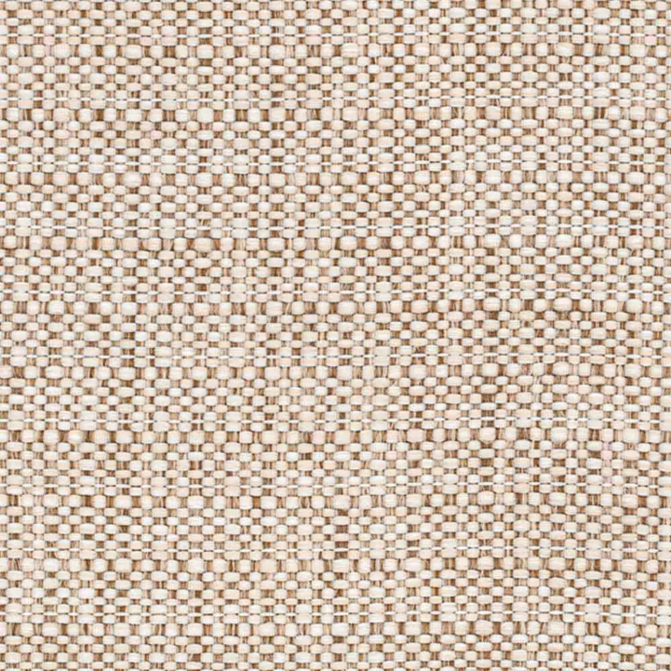 Poltrona estofada para sala de estar ao ar livre, em fibra sintética - Maat by Varaschin Viadurini