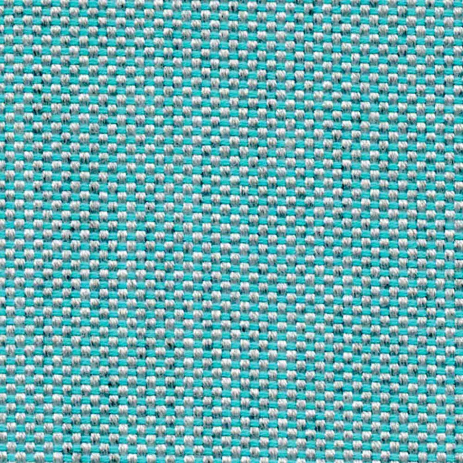 Poltrona estofada para sala de estar ao ar livre, em fibra sintética - Maat by Varaschin Viadurini