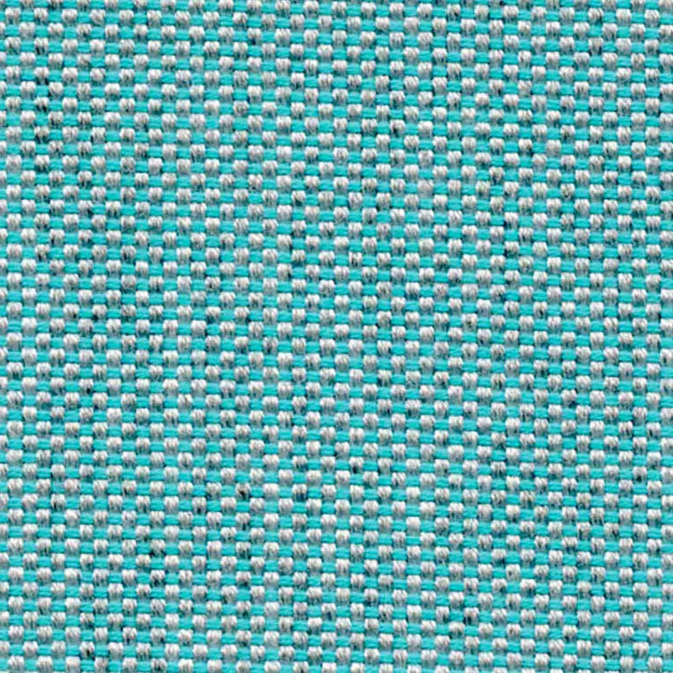 Poltrona estofada para sala de estar ao ar livre, em fibra sintética - Maat by Varaschin Viadurini