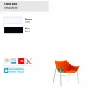 Varaschin Summer Modern Jardim Lounge Chair em aço Viadurini