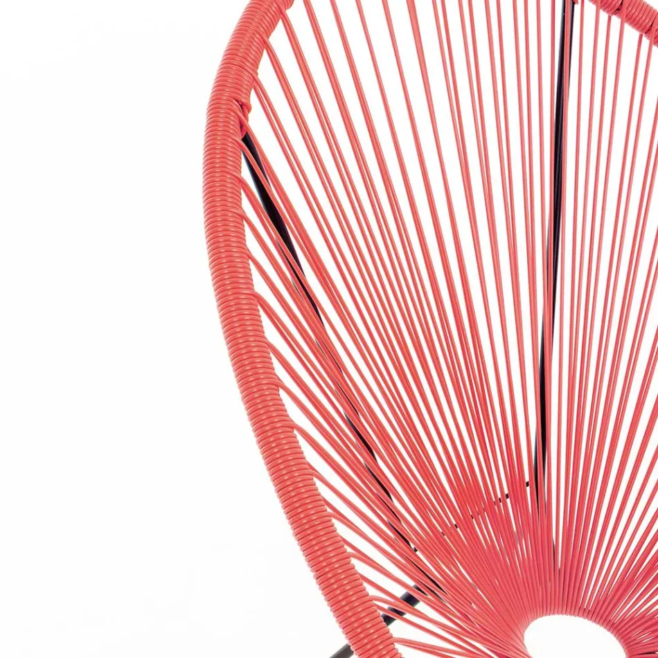 Poltrona Design Moderno para Exteriores em Aço Pintado - Spumolizia Viadurini