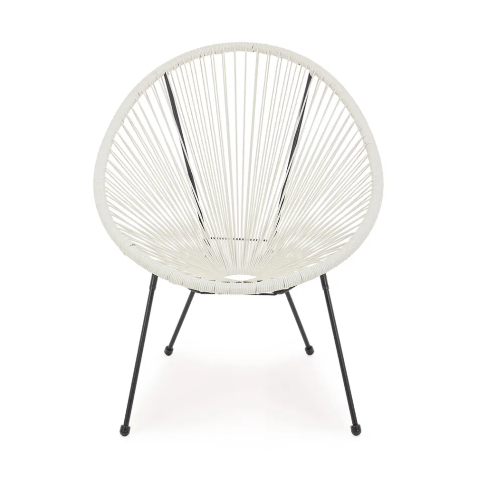 Poltrona Design Moderno para Exteriores em Aço Pintado - Spumolizia Viadurini