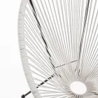 Poltrona Design Moderno para Exteriores em Aço Pintado - Spumolizia Viadurini