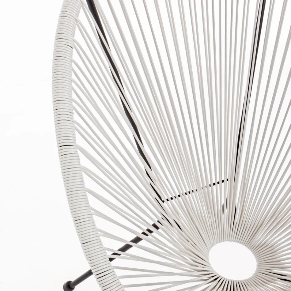 Poltrona Design Moderno para Exteriores em Aço Pintado - Spumolizia Viadurini