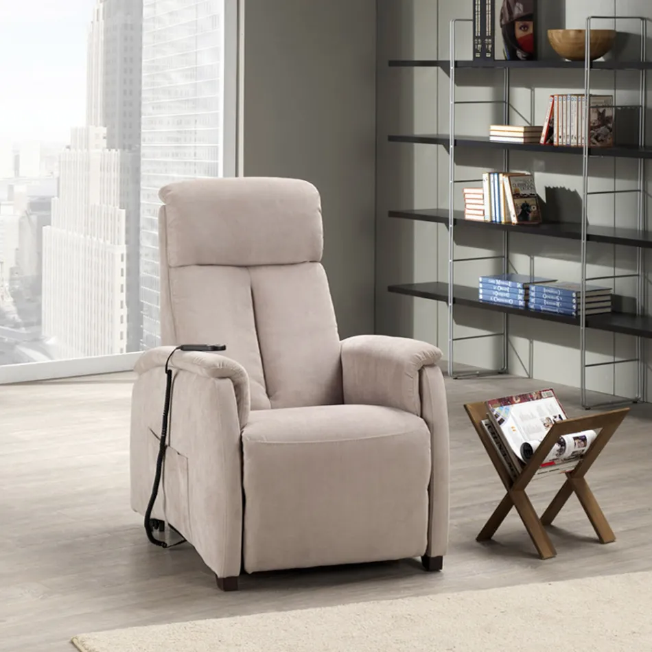 Cadeira elevatória motorizada Via Venezia com dois motores Viadurini