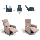 Cadeira elevatória motorizada Via Venezia com dois motores Viadurini