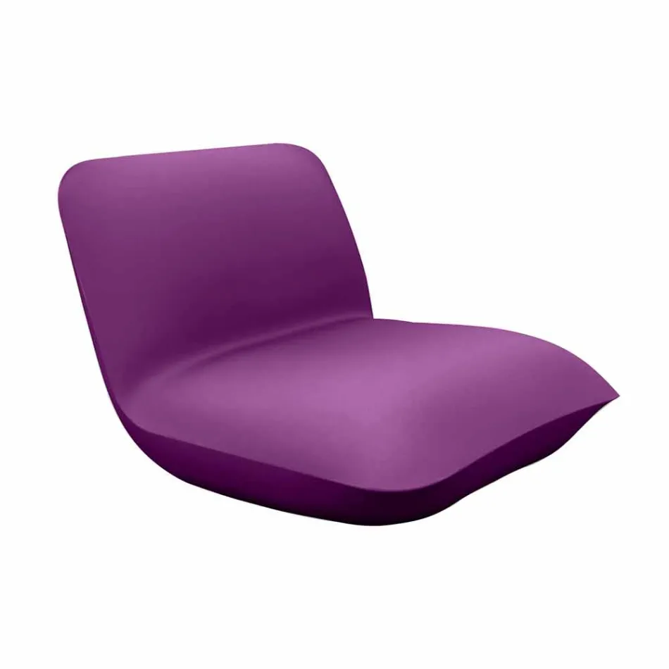 Poltrona de jardim de polietileno Pillow by Vondom, design moderno Viadurini