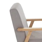 Poltrona em Madeira Maciça de Pinho - Xénon Viadurini