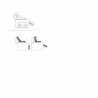 Poltrona Relax 2 motores em couro giratório / em tecido / em couro moderno Bluma Viadurini