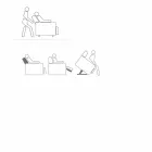 Poltrona relaxante design rosa com 2 motores, feita na Itália Viadurini