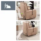 Poltrona relaxante com 2 motores Via Verona Viadurini