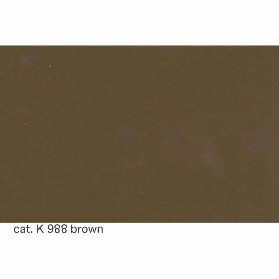 Poltrona da sala revestida de couro com pés de madeira Made in Italy - Pegolo Viadurini