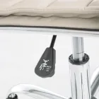 Poltrona Ergonômica para Escritório com Apoio de Braços em Aço e Couro Imitado - Mantica Viadurini