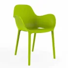 Poltrona ao ar livre Sabinas Vondom, polipropileno e fibra de vidro Viadurini