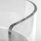 Poltrona elegante em plexiglass transparente, fabricada na Itália - Rachele Viadurini