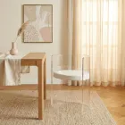 Poltrona elegante em plexiglass transparente, fabricada na Itália - Rachele Viadurini