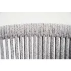 Poltrona de jardim empilhável em alumínio e tecido - Smart By Varaschin Viadurini