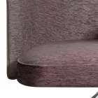 Poltrona giratória de escritório com rodas e apoios de braços Made in Italy - Felix Viadurini