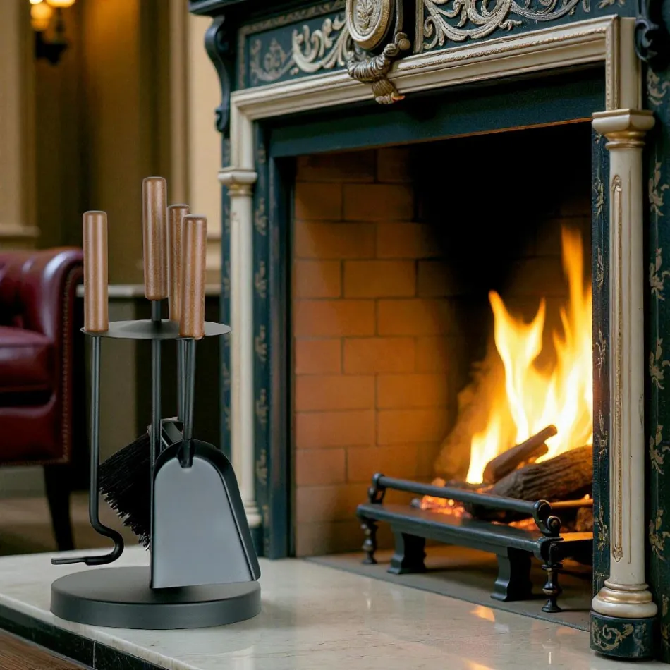 Porta-ferramentas com 3 ferramentas de metal em diferentes acabamentos Fabricado na Itália - Darbuka Viadurini