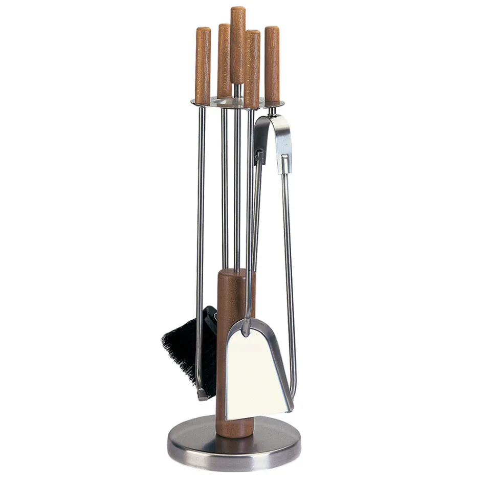 Porta-ferramentas com 4 acessórios em metal ou aço Fabricado na Itália - Papaya Viadurini