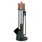 Porta-ferramentas com 4 acessórios em metal ou aço Fabricado na Itália - Papaya Viadurini