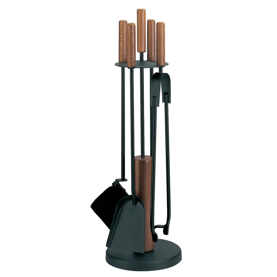 Porta-ferramentas com 4 acessórios em metal ou aço Fabricado na Itália - Papaya Viadurini