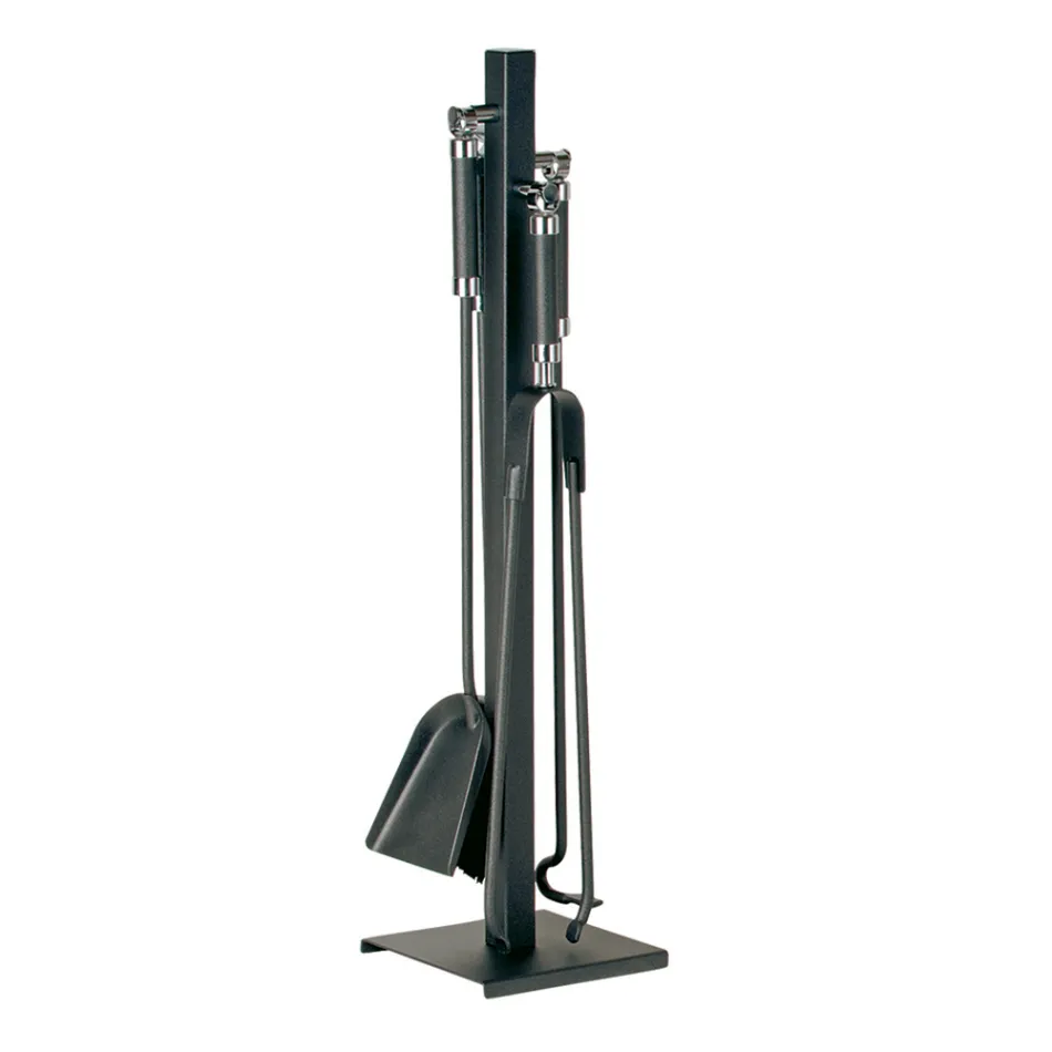 Porta-ferramentas com gancho, pinça, pá e escova Fabricado na Itália - Geisha Viadurini