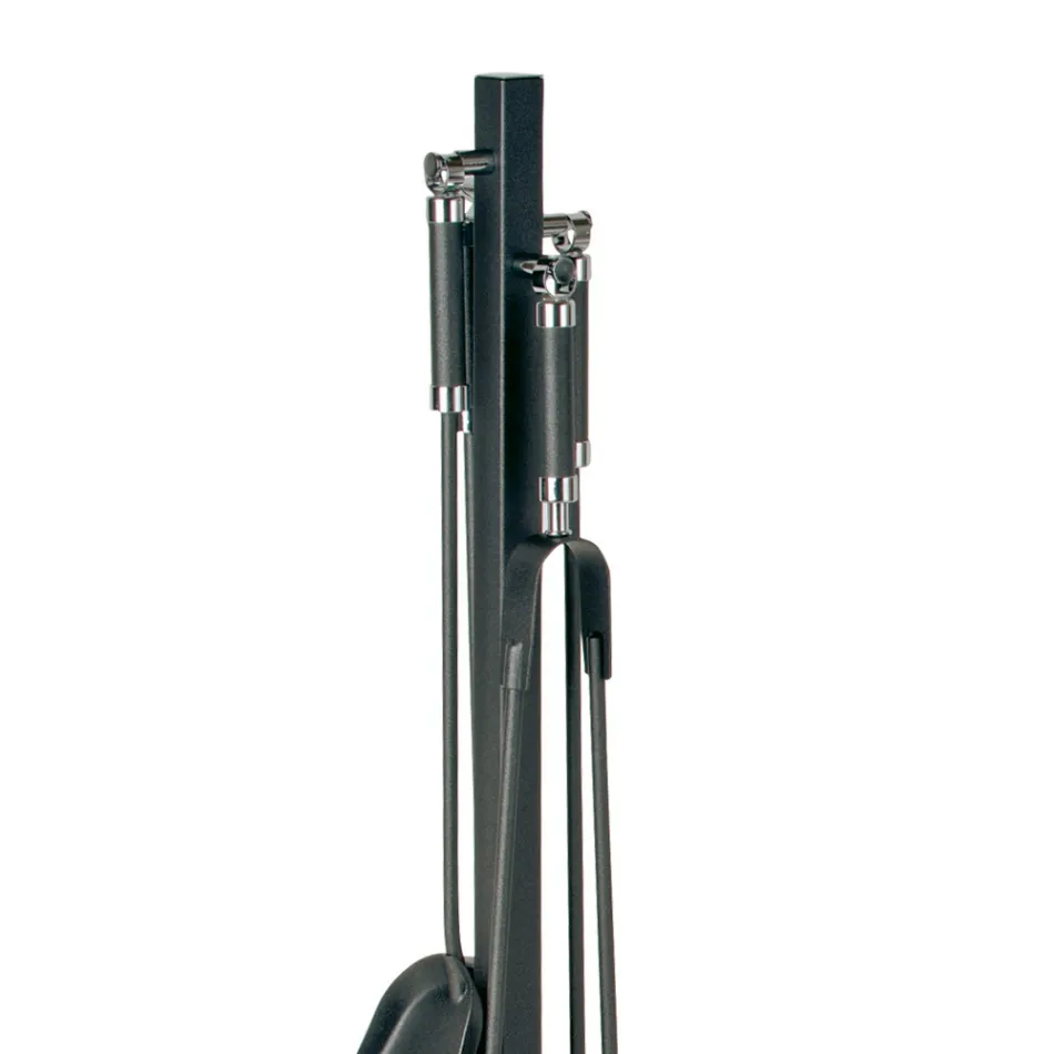 Porta-ferramentas com gancho, pinça, pá e escova Fabricado na Itália - Geisha Viadurini