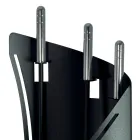 Porta-ferramentas fixo com 3 ferramentas para lareira Made in Italy - turbante Viadurini