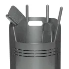 Porta-Ferramentas Fixo com 4 Ferramentas para Lareira Fabricado na Itália - Bonsai Viadurini